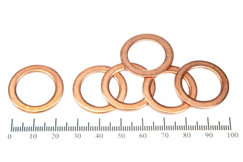 Шайба медная 18х26х1.0