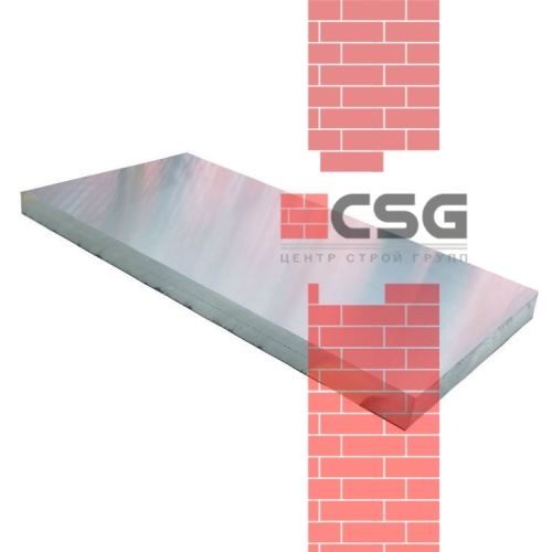 Плита дюралевая 120х1200х3000 РТ-Техприемка, марка Д16Б