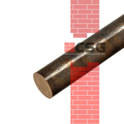 Круг бронзовый 180 прес, марка БрАЖ9-4