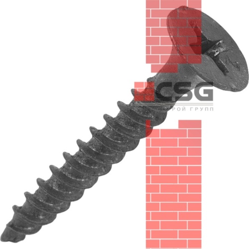 Саморез ГКЛ к дереву 3.5x45 фосфатированный, кг (7,50кг) арт.1225697 